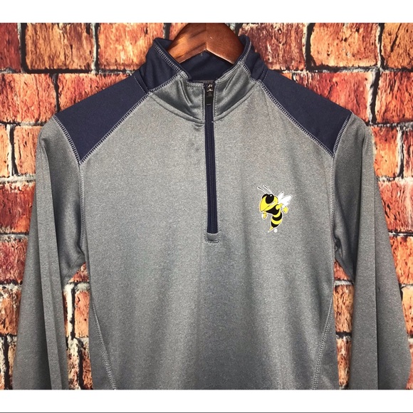 Georgia Tech Yellow Jacket Champion Elite Pullover - Picture 2 of 6